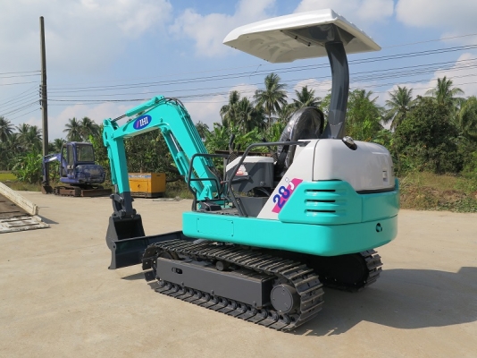 รถขุด แบคโฮล IHI - 28J ทำสีใหม่ มือสองญี่ปุ่น นำเข้าเอง ยังไม่เคยใช้งานในไทย