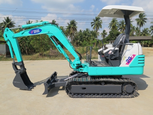 รถขุด แบคโฮล IHI - 28J ทำสีใหม่ มือสองญี่ปุ่น นำเข้าเอง ยังไม่เคยใช้งานในไทย
