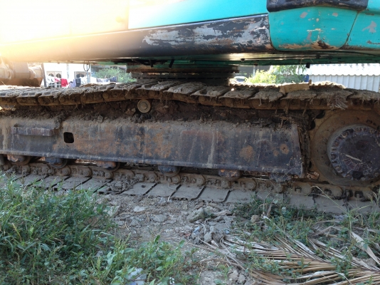 ขายด่วนขายแมคโครsk120mark///พร้อมเทรนเลอร์f18ลดราคาเหลือ1400000฿