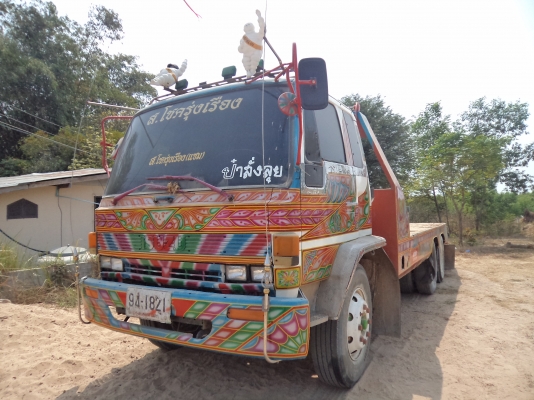 รถ10ล้ออีซูซุเทเลอร์2เพลาสโลว์เครื่อง195แรงม้าพร้อมใช้