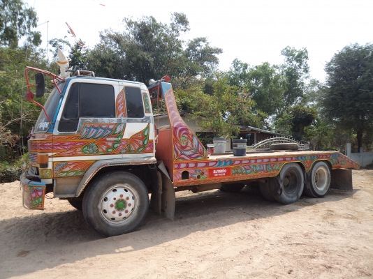 รถ10ล้ออีซูซุเทเลอร์2เพลาสโลว์เครื่อง195แรงม้าพร้อมใช้