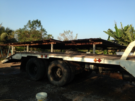 ขายเทรนเลอร์F18เพลาเดียวพื้นแข็งแรงขึ้น200สบายราคา790000฿