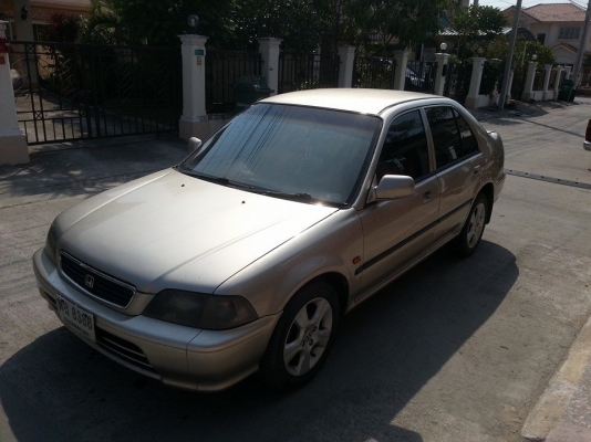 ขายcity ปี97 เกียร์ออโต้ ติดแก๊สหัวฉีด สีสวยเงาวาป ขับดีแอร์เย็น ถูกๆด่วนครับ