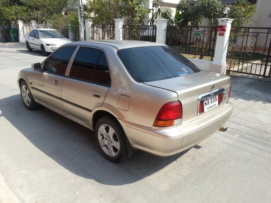 ขายcity ปี97 เกียร์ออโต้ ติดแก๊สหัวฉีด สีสวยเงาวาป ขับดีแอร์เย็น ถูกๆด่วนครับ