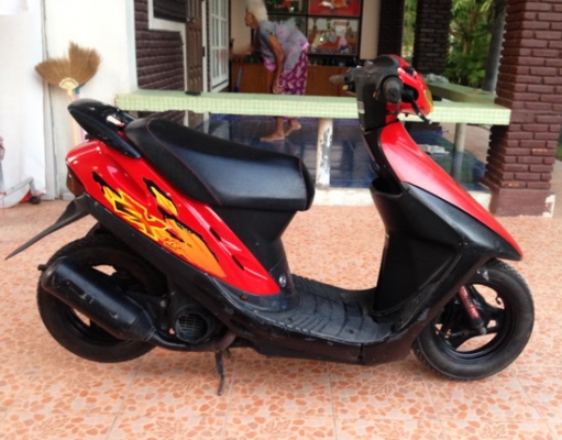 +++ขายHonda dio af28 ดิสก์เบรคหน้าสภาพพร้อมใช้+++