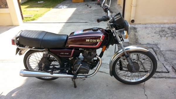 ขาย HONDA JX 110 เดิมแห้ง ทะเบียนเต็มพร้อมโอน