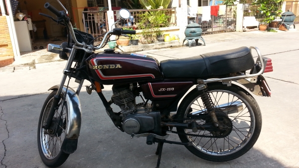 ขาย HONDA JX 110 เดิมแห้ง ทะเบียนเต็มพร้อมโอน