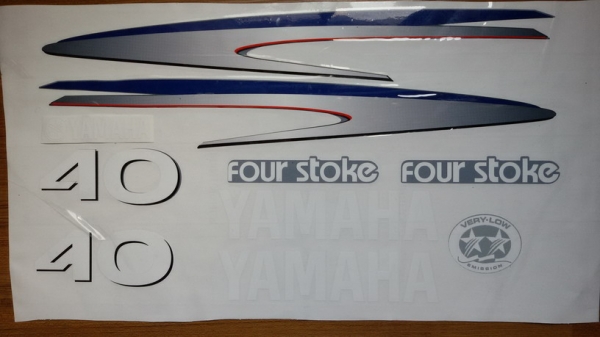 สติกเกอร์ YAMAHA Outboard