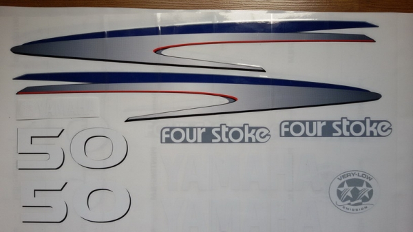 สติกเกอร์ YAMAHA Outboard