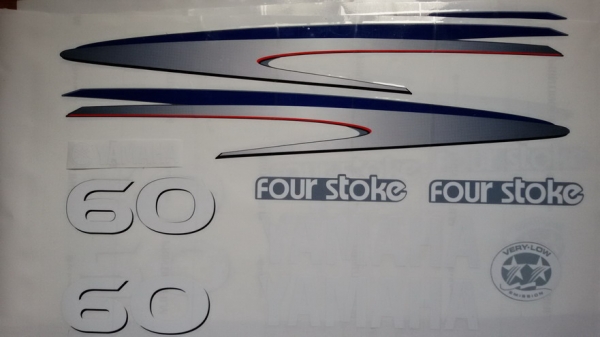 สติกเกอร์ YAMAHA Outboard