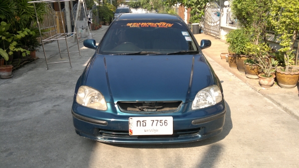 ขายถูกๆซีวิคตาโต เครื่องVTEC1.6 เกียร์ออโต้ ติดแก๊ส ดิสเบรค4ล้อ