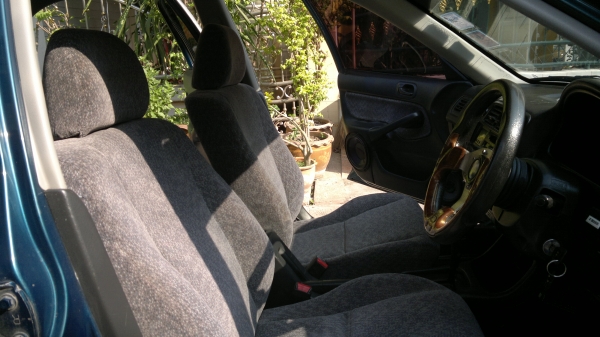 ขายถูกๆซีวิคตาโต เครื่องVTEC1.6 เกียร์ออโต้ ติดแก๊ส ดิสเบรค4ล้อ