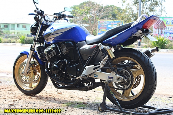 แม็กสิงห์บุรี//HONDA CB400 V-TEC3 ปี2004 สภาพสวยๆ สีเดิมญี่ปุ่น อินวอย+สรรพาสมิตร 125000