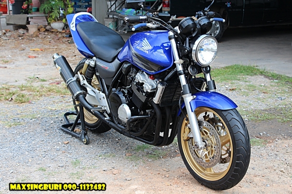 แม็กสิงห์บุรี//HONDA CB400 V-TEC3 ปี2004 สภาพสวยๆ สีเดิมญี่ปุ่น อินวอย+สรรพาสมิตร 125000