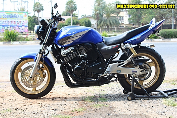 แม็กสิงห์บุรี//HONDA CB400 V-TEC3 ปี2004 สภาพสวยๆ สีเดิมญี่ปุ่น อินวอย+สรรพาสมิตร 125000