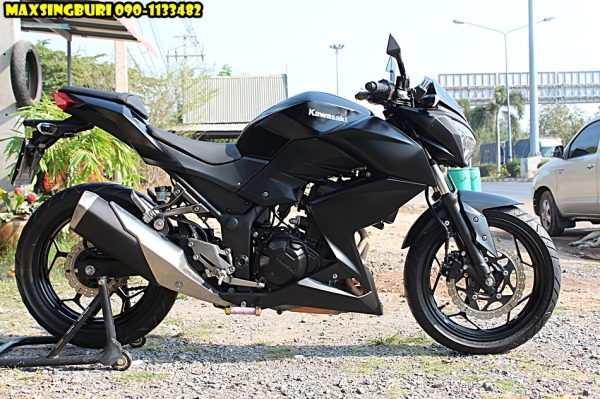 แม็กสิงห์บุรี//KAWASAKI Z250 ปี2013 สภาพสวยสุดๆ หล่อๆ วิ่งน้อยทะเบียนพร้อม 125000 ด่วน