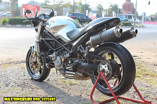 แม็กสิงห์บุรี//DUCATI MONSTER S4R ปี2004 สภาพหล่อๆ พร้อมของแต่ง อินวอย+สรรพาสมิตร 225000 แม็กสิงห์บุรี//DUCATI MONSTER S4R ปี2004 สภาพหล่อๆ พร้อมของแต่ง อินวอย+สรรพาสมิตร 225000