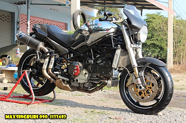 แม็กสิงห์บุรี//DUCATI MONSTER S4R ปี2004 สภาพหล่อๆ พร้อมของแต่ง อินวอย+สรรพาสมิตร 225000 แม็กสิงห์บุรี//DUCATI MONSTER S4R ปี2004 สภาพหล่อๆ พร้อมของแต่ง อินวอย+สรรพาสมิตร 225000