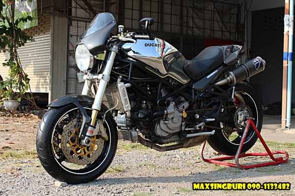 แม็กสิงห์บุรี//DUCATI MONSTER S4R ปี2004 สภาพหล่อๆ พร้อมของแต่ง อินวอย+สรรพาสมิตร 225000 แม็กสิงห์บุรี//DUCATI MONSTER S4R ปี2004 สภาพหล่อๆ พร้อมของแต่ง อินวอย+สรรพาสมิตร 225000