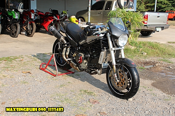 แม็กสิงห์บุรี//DUCATI MONSTER S4R ปี2004 สภาพหล่อๆ พร้อมของแต่ง อินวอย+สรรพาสมิตร 225000 แม็กสิงห์บุรี//DUCATI MONSTER S4R ปี2004 สภาพหล่อๆ พร้อมของแต่ง อินวอย+สรรพาสมิตร 225000