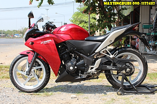 แม็กสิงห์บุรี//HONDA CBR205R ปี2011 สภาพสวยใสพร้อมท่อแต่ง ทะเบียนพร้อมโอน 77000 ด่วน