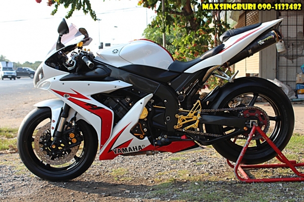 แม็กสิงห์บุรี//YAMAHA R1 ปี2005 สภาพโครตหล่อสุดๆ ของแต่งเพียบ เสียสรรพาสมิตรแล้ว 249000 ด่วน