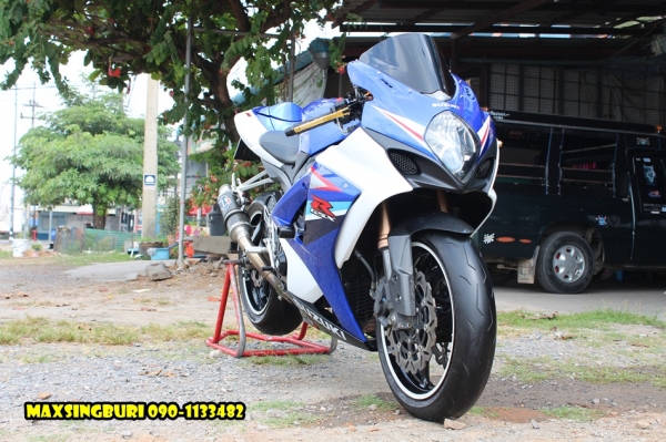 แม็กสิงห์บุรี//SUZUKI GSXR-1000 K7 ปี2007 สภาพสวย ของแต่งเพียบ ทะเบียนแท้โอนขนส่ง 485000