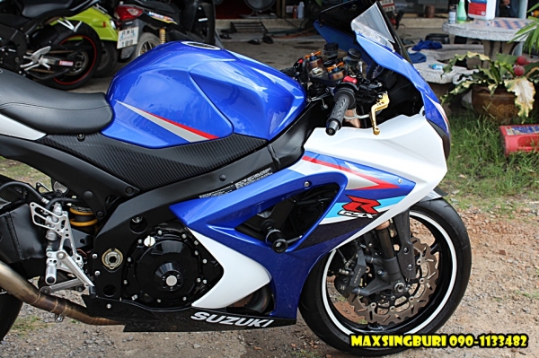 แม็กสิงห์บุรี//SUZUKI GSXR-1000 K7 ปี2007 สภาพสวย ของแต่งเพียบ ทะเบียนแท้โอนขนส่ง 485000