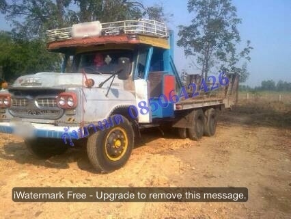 ขายสิบล้อเทเลอร์หน้ายาว เครื่อง 6BD - 165 แรง ช่วงล่าง fuso ยกแท่นหน้าหลัง เพลาใหญ่ 1 เพลา ทะเบียนพร้อม