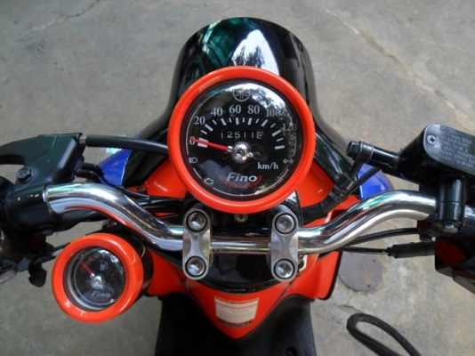 ฟีโน่ เกแยก ปี55 สปอร์ต ส้มดำ เครื่องแน่นสภาพเอี่ยมสีสดใส