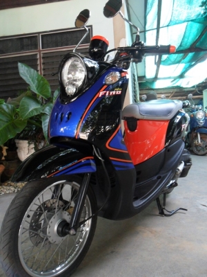 ฟีโน่ เกแยก ปี55 สปอร์ต ส้มดำ เครื่องแน่นสภาพเอี่ยมสีสดใส