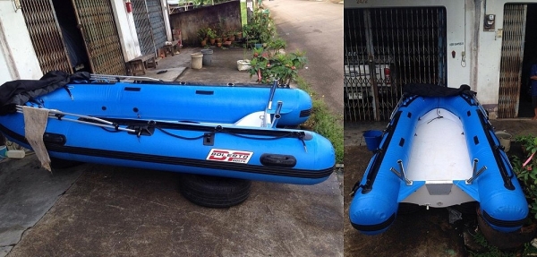 ขายเรือยาง Dafang3.30+เครื่องHDX15(มีคลิป)
