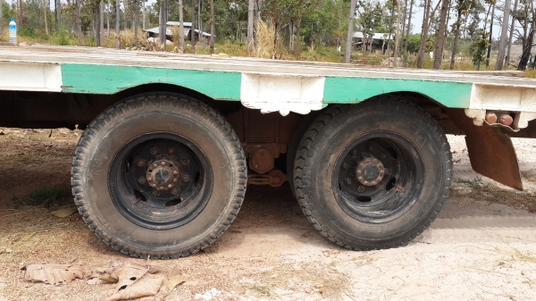 ขายด่วนHINOKT725เทรนเลอร์สองเพลาขึ้นแบ็คโฮสองร้อยสบายสภาพสวยสุดๆเอกสารใบซี้อขายจองโทร0801515451