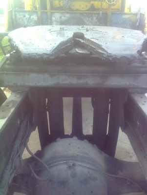 ขายหน้าจาน เทเลอร์ระบบไฮดรอลิค พร้อมขาค้ำครบ