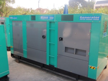 ขายเครื่องปั่นไฟ 200 KVA.MITSUBISHI japan