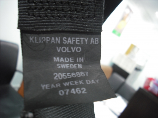 ตาข่ายสัมภาระของ VOVLO Made in sweden