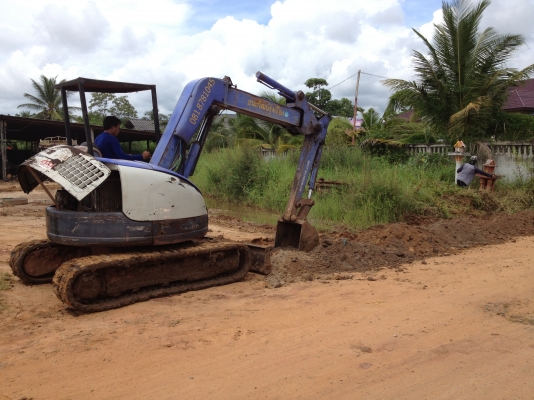 แบคโฮ พร้อมใช้งาน