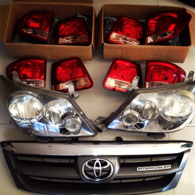 ชุดไฟ ฟอร์จูนเนอร์ รายละเอียดด้านในครับ มีรูปครบทุกชิ้น