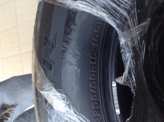 มือสองยางรถ265 60 R18หรือ265 70 R16 สภาพดีใส่ ฟอร์จูนเนอร์4ล้อ