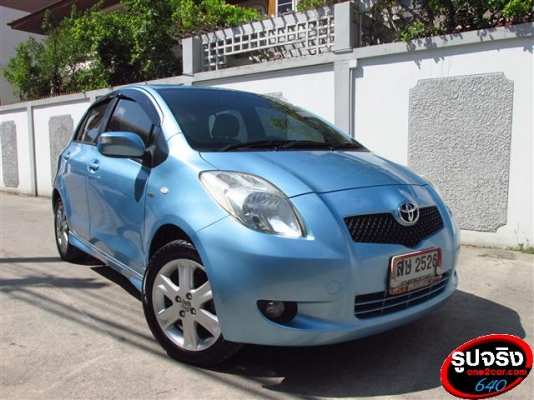 Yaris 1.5 E ปี 06 สีฟ้า ออกรถ 9000 บาท Yaris 1.5 E ปี 06 สีฟ้า ออกรถ 9000 บาท