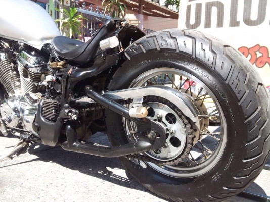 ต้ำพระราม2 ขาย HONDA STEED400อินวอย สภาพตามรูปแต่งBOBBER หล่อๆ