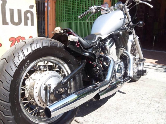 ต้ำพระราม2 ขาย HONDA STEED400อินวอย สภาพตามรูปแต่งBOBBER หล่อๆ