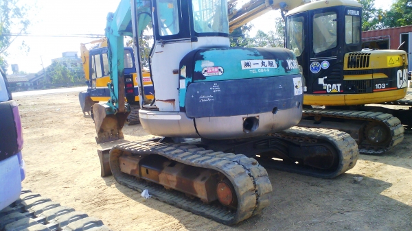รถขุด KOBELCO SK75UR รถเก่าญี่ปุ่นแท้ พิเศษ มีลายหัวแย๊กซ์ ราคาต่อรอง
