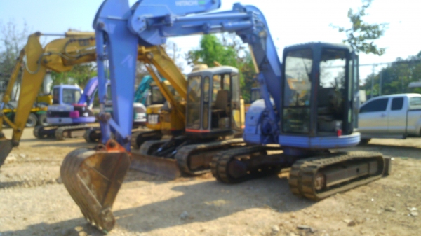 รถขุด KOBELCO SK75UR รถเก่าญี่ปุ่นแท้ พิเศษ มีลายหัวแย๊กซ์ ราคาต่อรอง