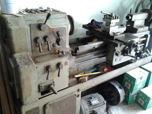 ขายเครื่องกลึงแยมสองเพลา 4.5 ฟุต