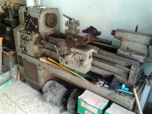 ขายเครื่องกลึงแยมสองเพลา 4.5 ฟุต
