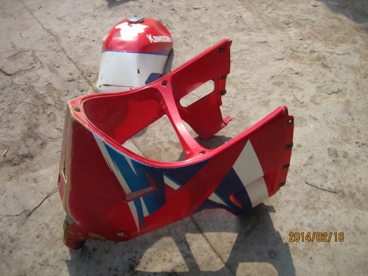 ชุดสี Serpico SS ปี38 ทั้งหมดตามรูปรวมถังน้ำมัน สภาพยังดีสียังพอสวยพร้อมไฟหน้า-ท้าย 1500 (พร้อมส่ง)