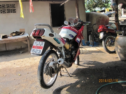 ชุดสี Serpico SS ปี38 ทั้งหมดตามรูปรวมถังน้ำมัน สภาพยังดีสียังพอสวยพร้อมไฟหน้า-ท้าย 1500 (พร้อมส่ง)