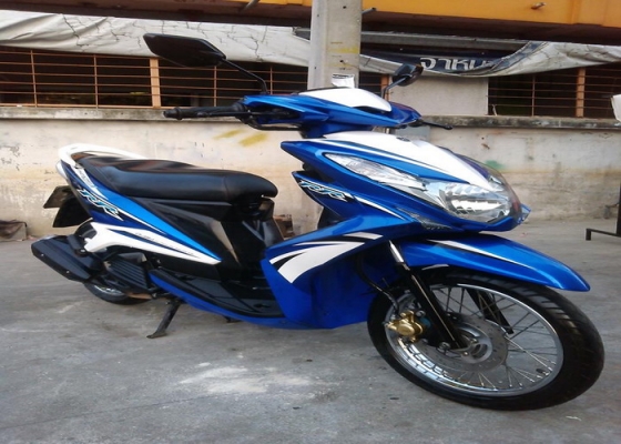 New Mio125-i RR หัวฉีดประหยัดน้ำมัน รถปี55 สวยๆราคาถูกๆเลยครับ