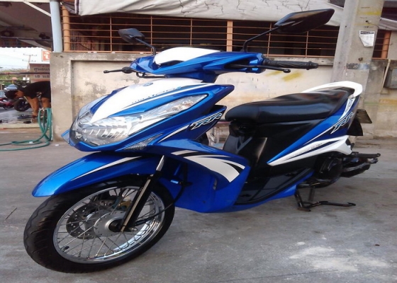 New Mio125-i RR หัวฉีดประหยัดน้ำมัน รถปี55 สวยๆราคาถูกๆเลยครับ